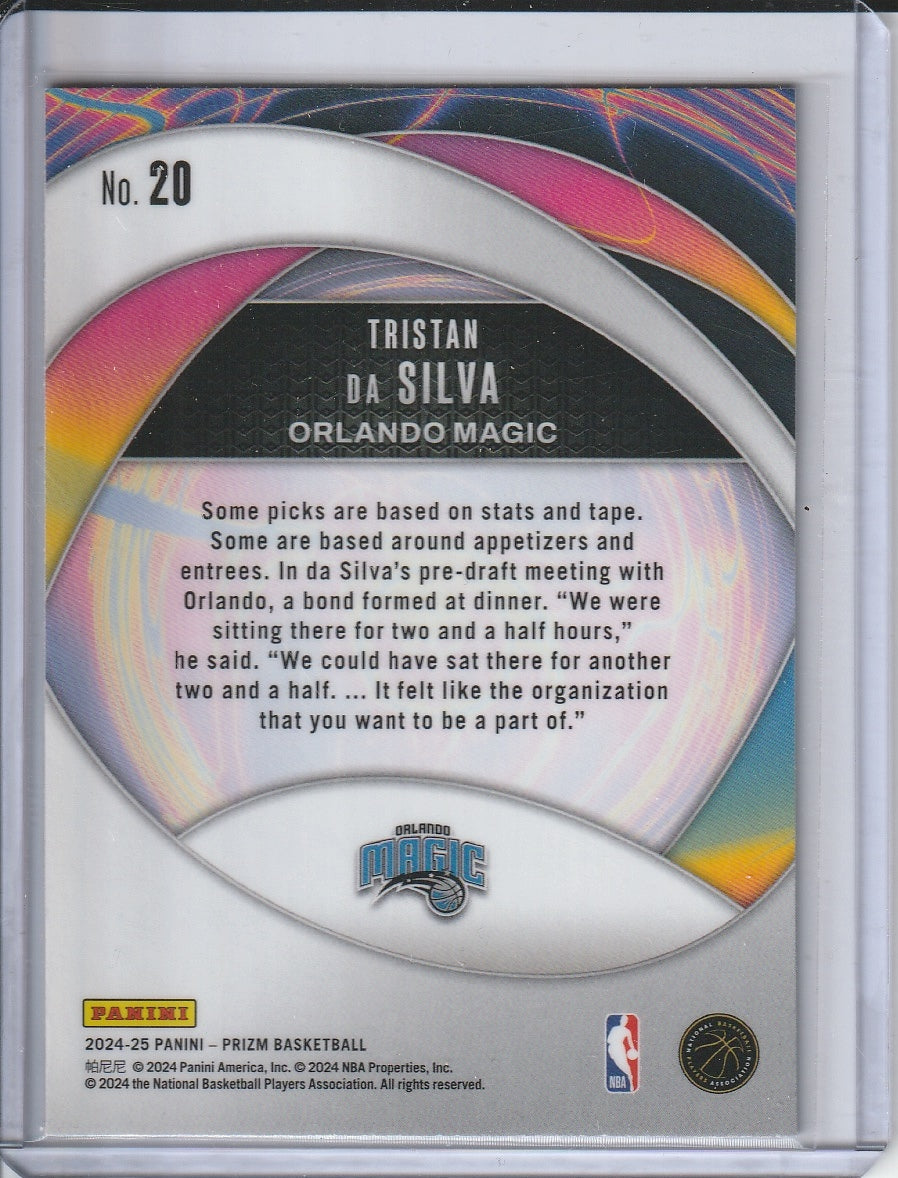 2024-25 Panini Prizm Basketball - Tristan Da Silva 'Instant Impact' RC Rookie
