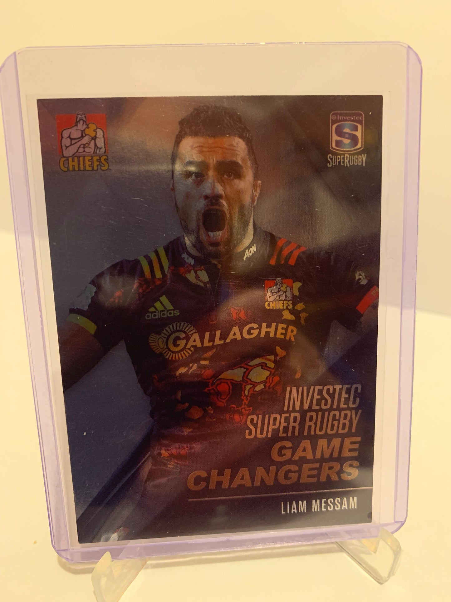 2017 Tap 'n Play Rugby - Liam Messam 'Game Changers' Foil