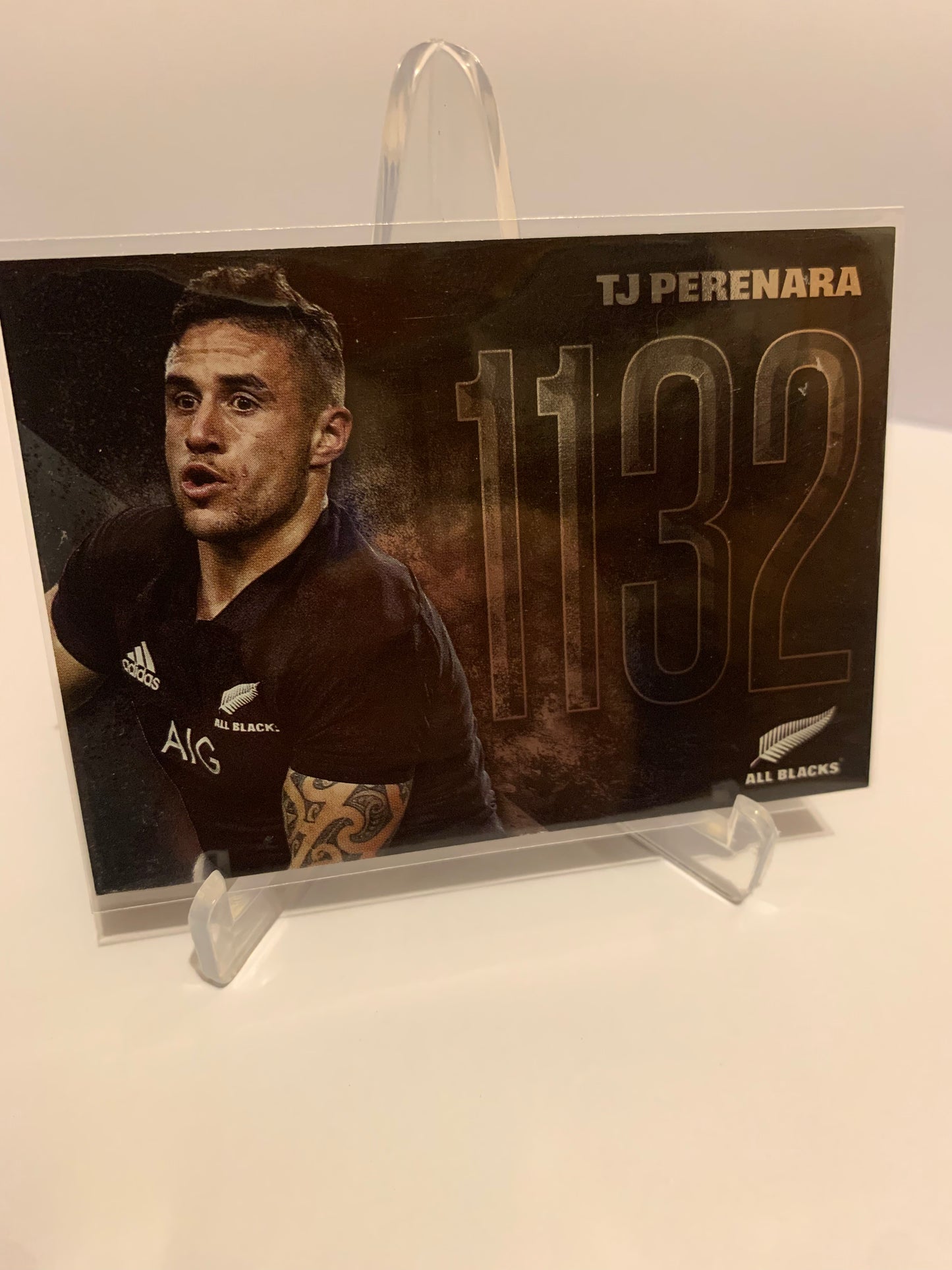 2017 Tap 'n Play Rugby - TJ Perenara 'All Black Player Numbers'