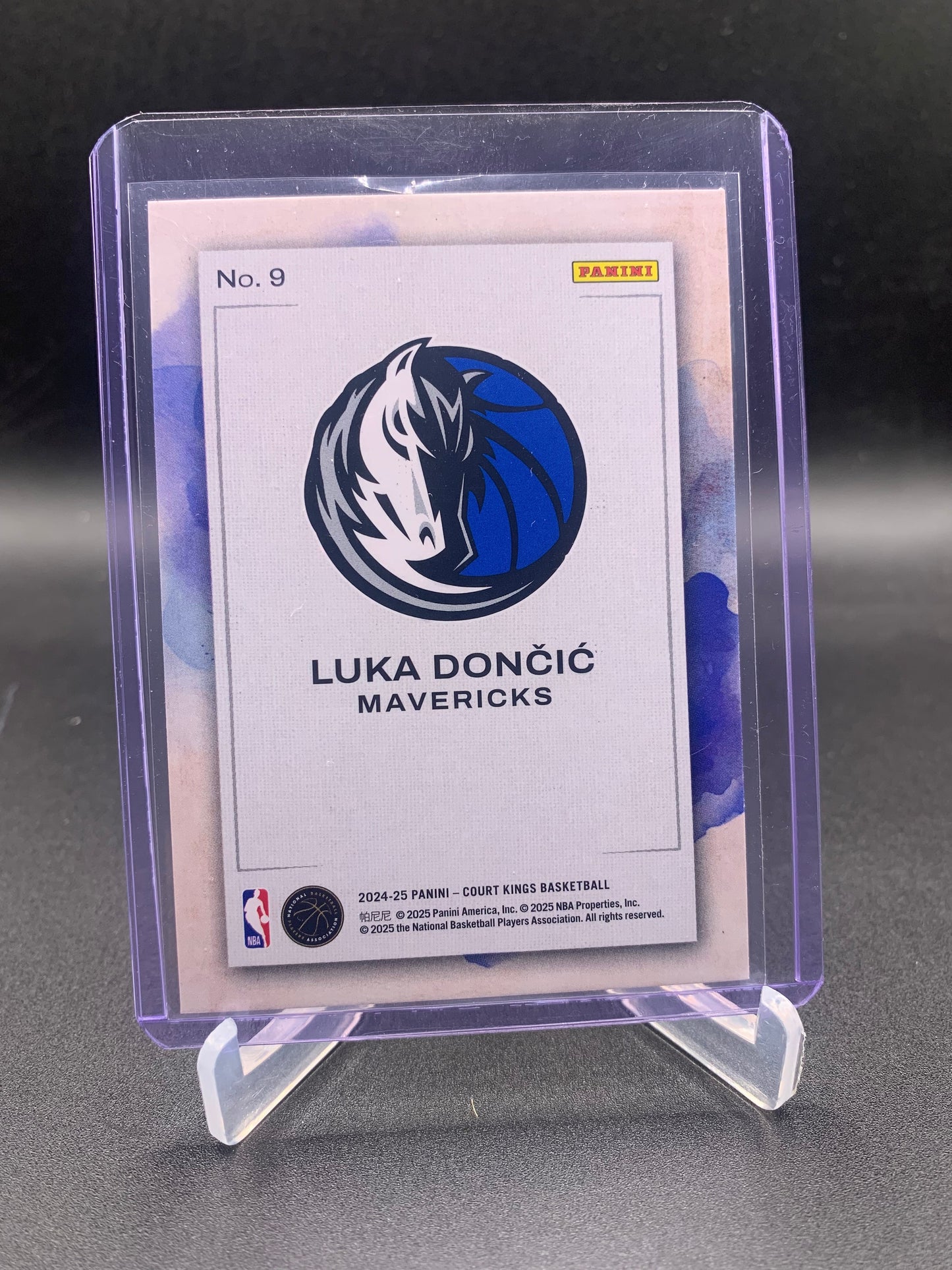 .2024-25 Panini Court Kings Basketball - Luka Doncic ‘Water Color’