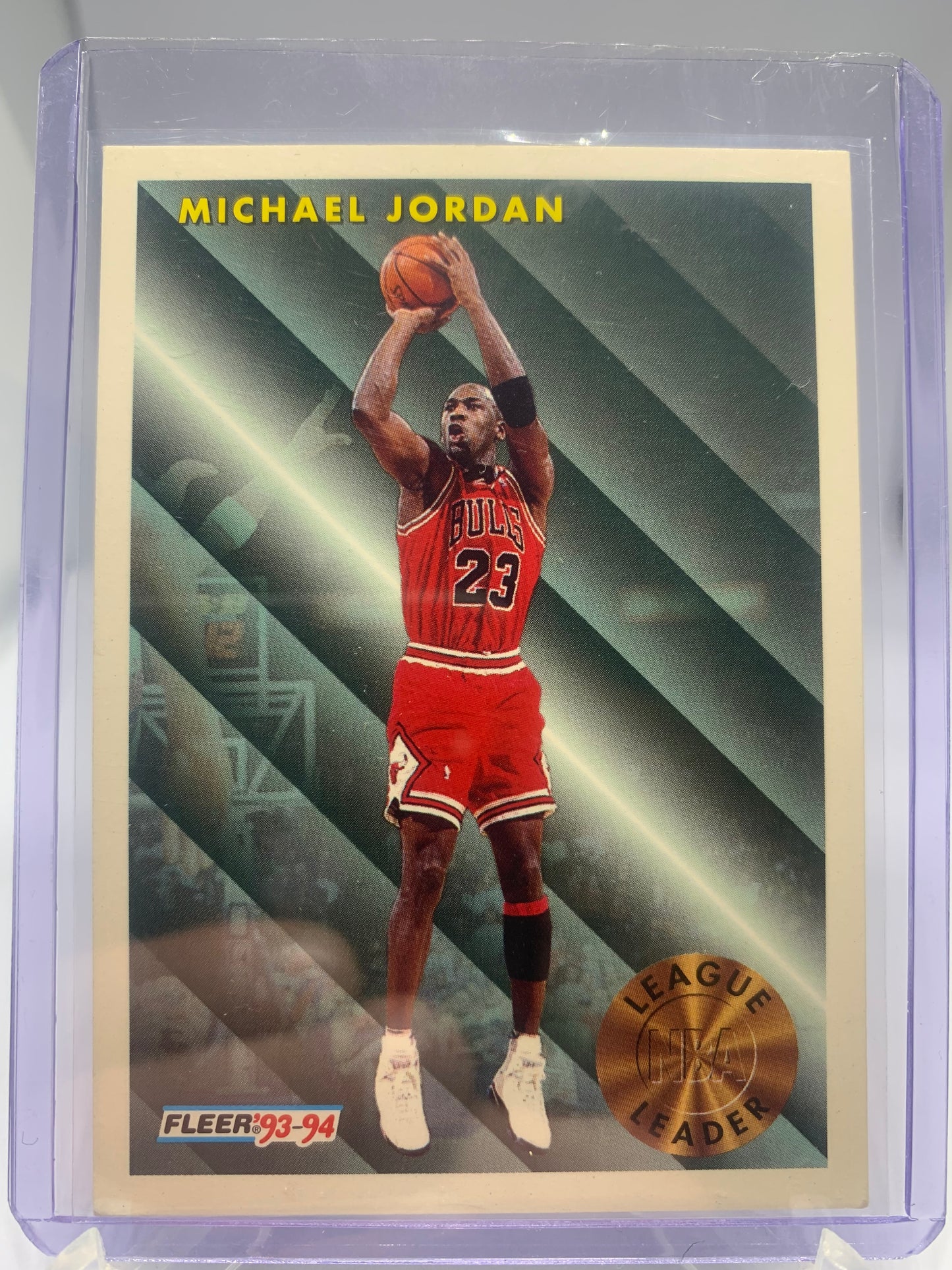 1993-94 Fleer - Michael Jordan ‘League Leader’
