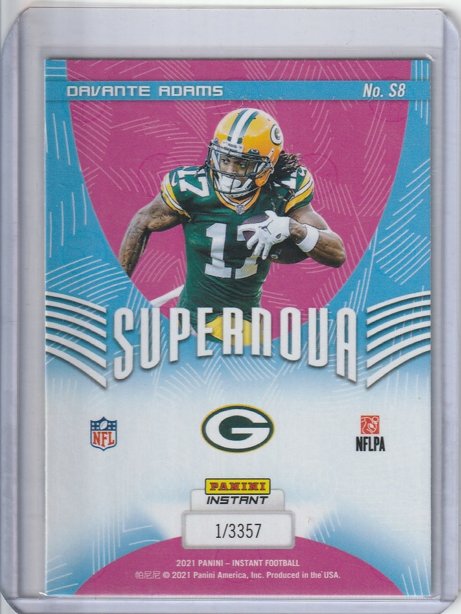 2021 Panini Instant Football - Davante Adams 'Supernova' /3357