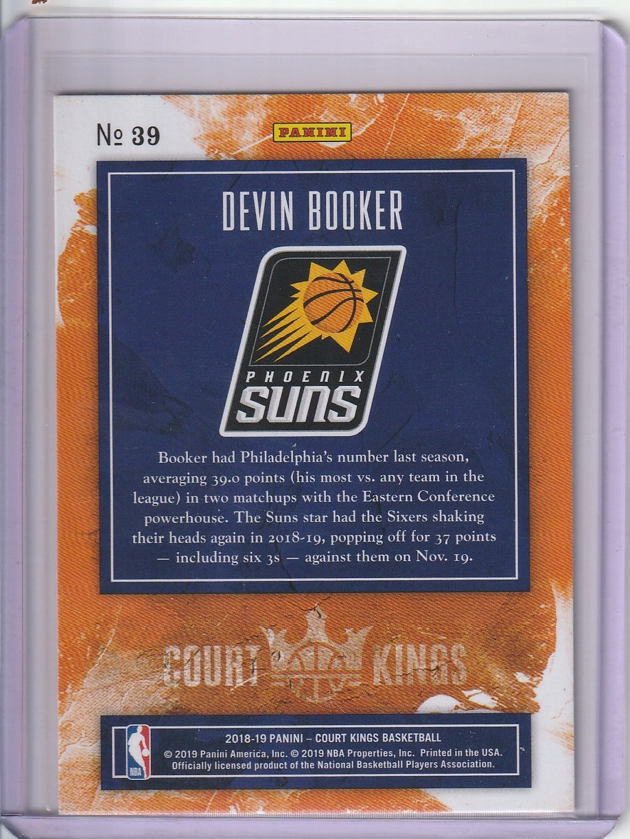 2018-19 Panini Court Kings Basketball - Devin Booker