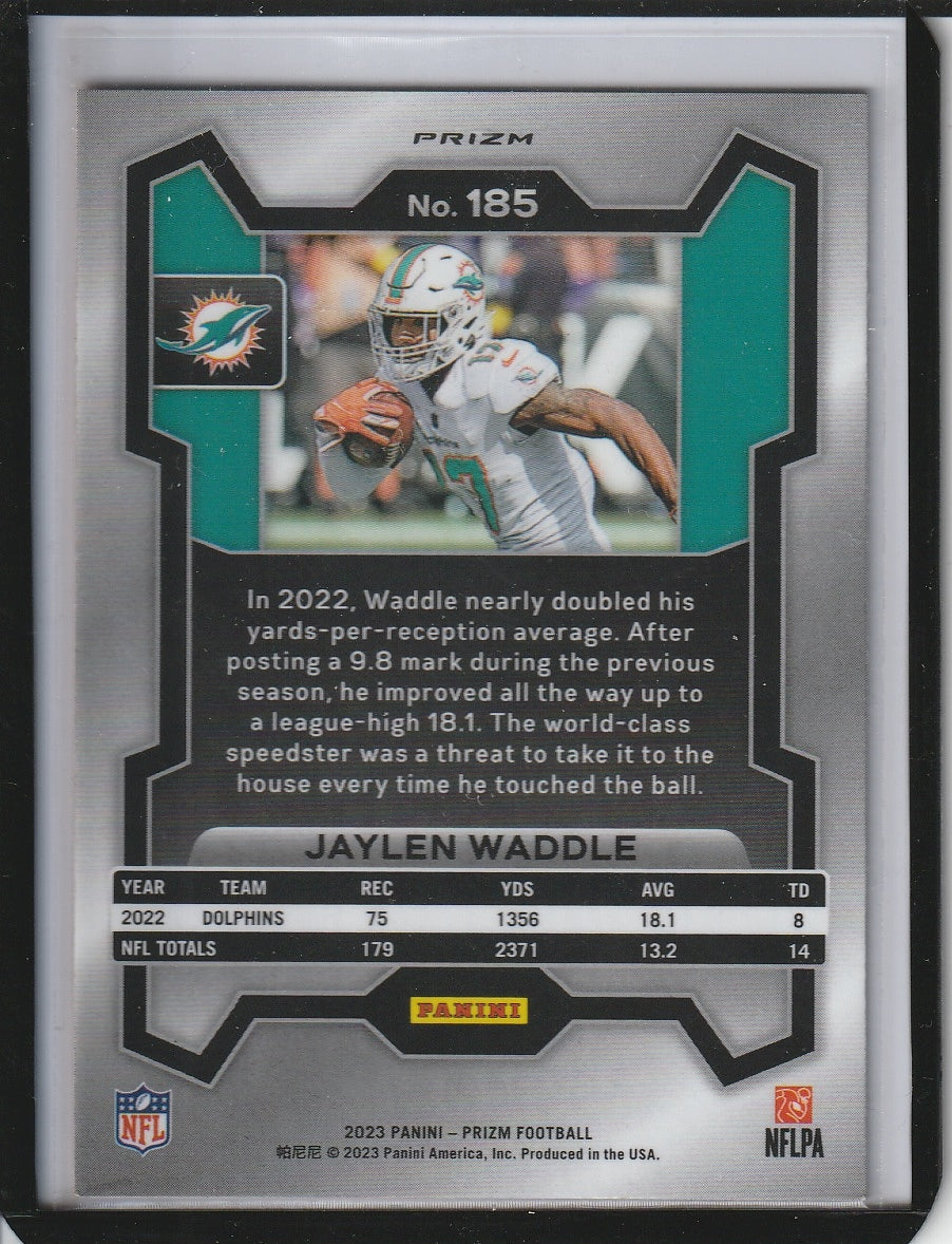 2023 Panini Prizm Football - Jaylen Waddle 'Red Sparkle'