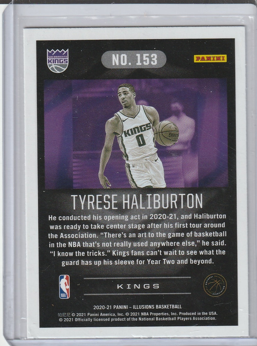 2020-21 Panini Illusions Basketball - Tyrese Haliburton RC Rookie