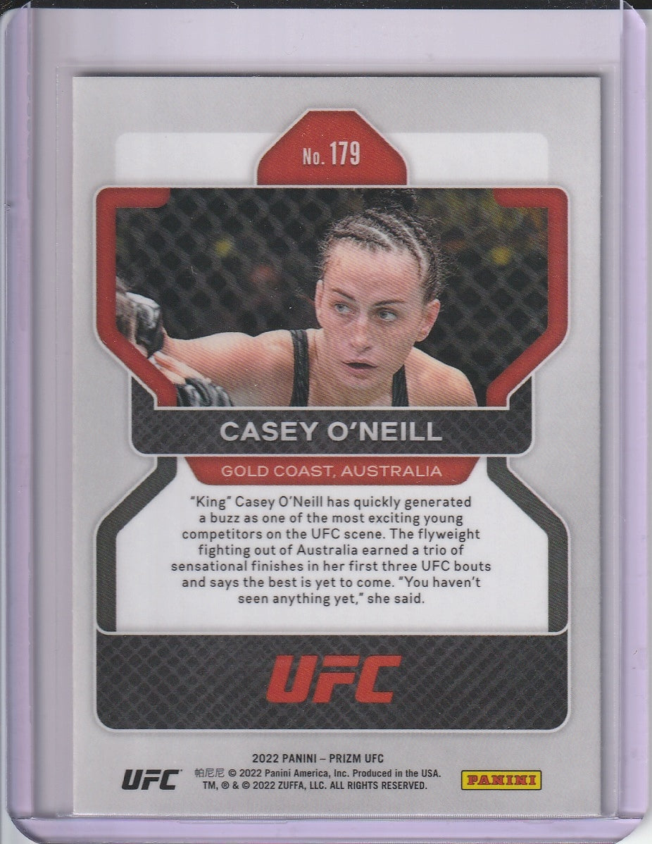 2022 Panini Prizm UFC - Casey O'Neill RC Rookie