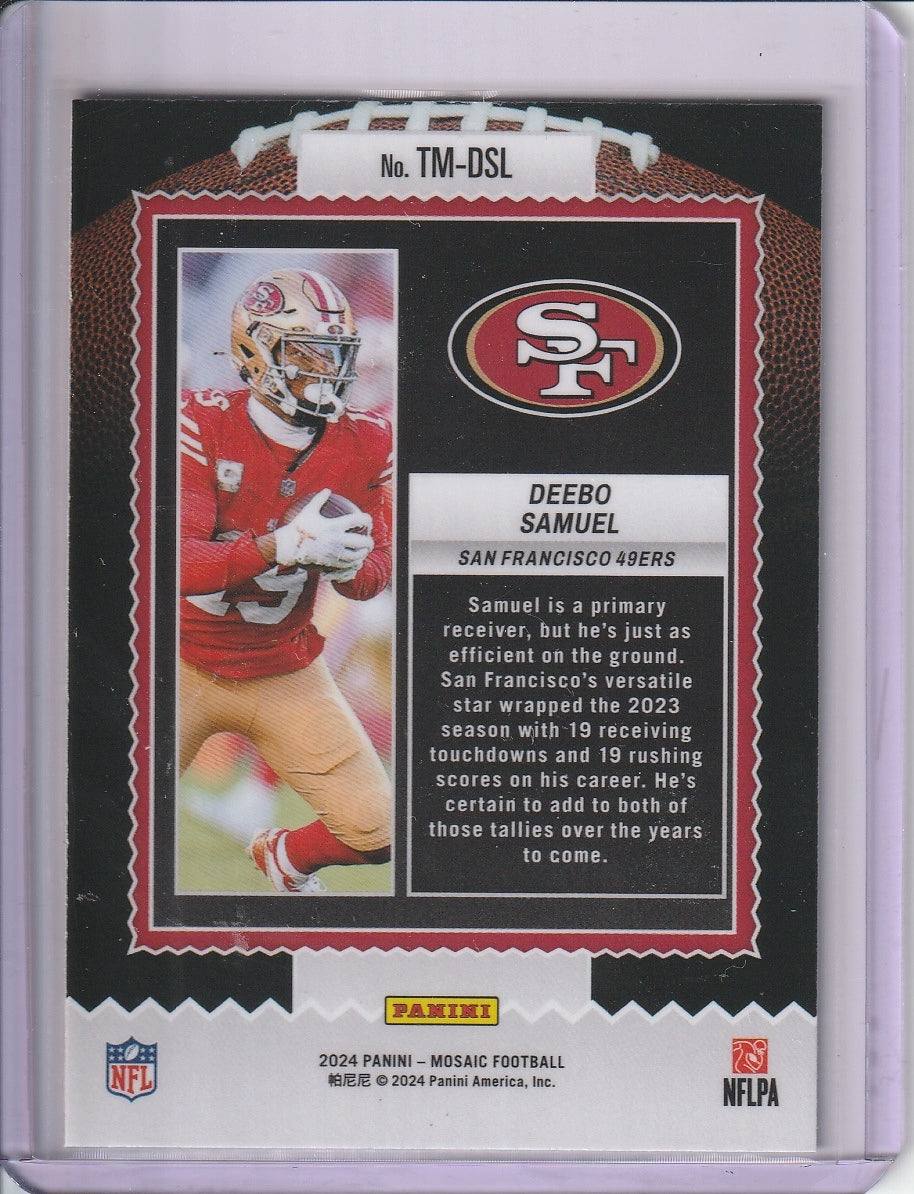 2024 Panini Mosaic Football - Deebo Samuel 'Touchdown Masters'