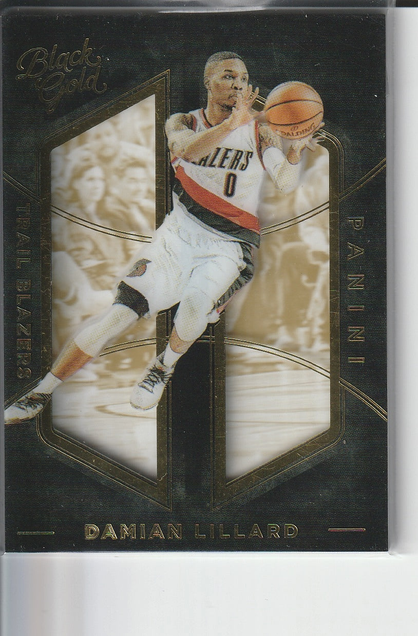 2015-16 Panini Black Gold Basketball - Damian Lillard