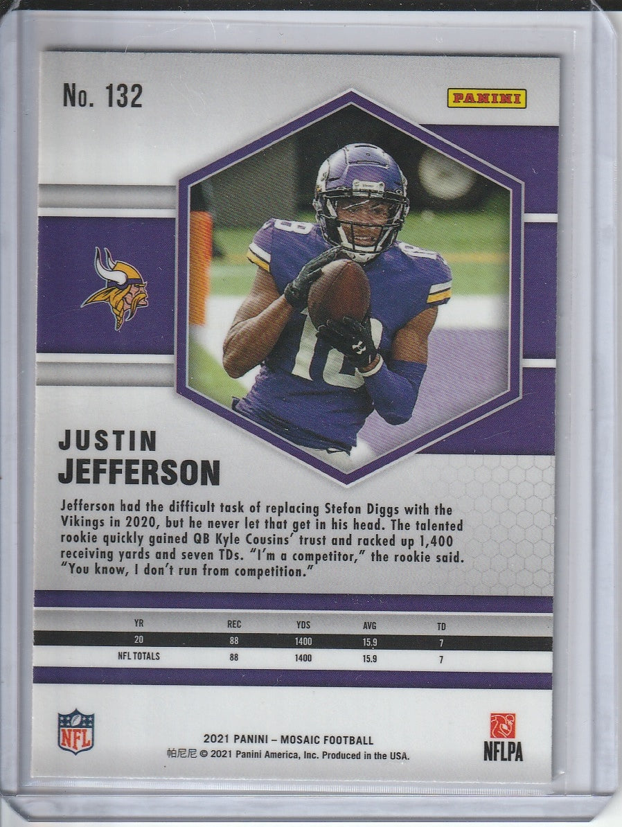 2021 Panini Mosaic Football - Justin Jefferson