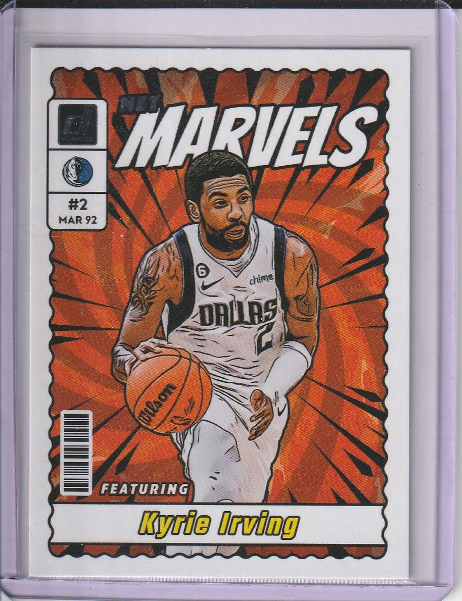 2023-24 Panini Donruss Basketball - Kyrie Irving 'Net Marvels'