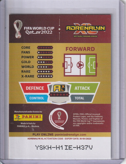 .2022 Panini Fifa World Cup Qatar Adrenalyn XL - Cristiano Ronaldo 'Limited Edition'
