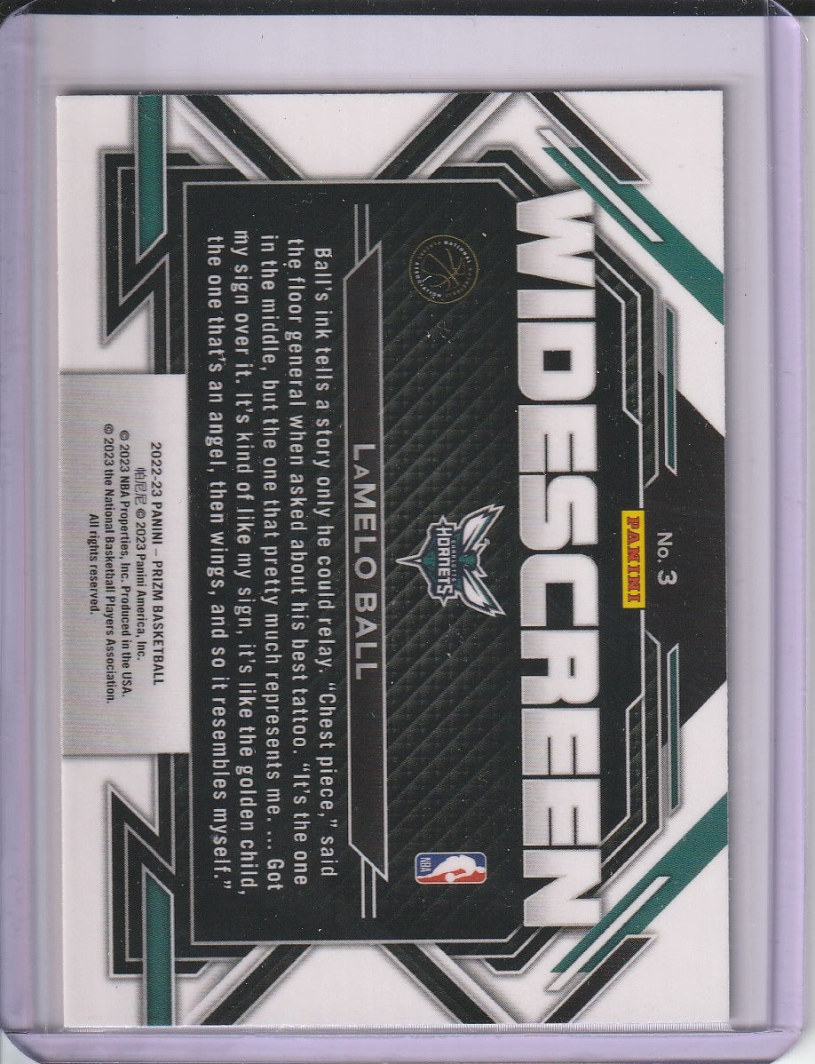 2022-23 Panini Prizm Basketball - LaMelo Ball 'Widescreen'