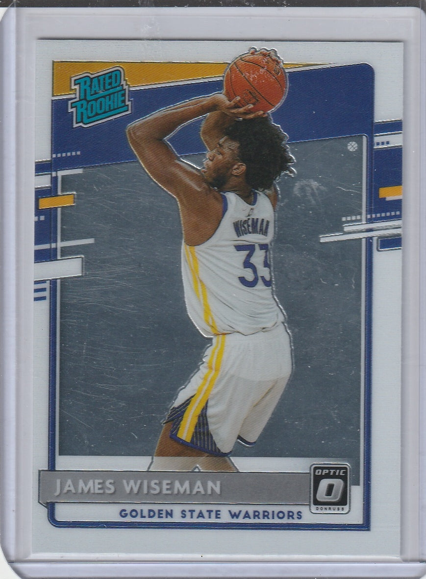 2020-21 Panini Donruss Optic Basketball - James Wiseman 'Rated Rookie'