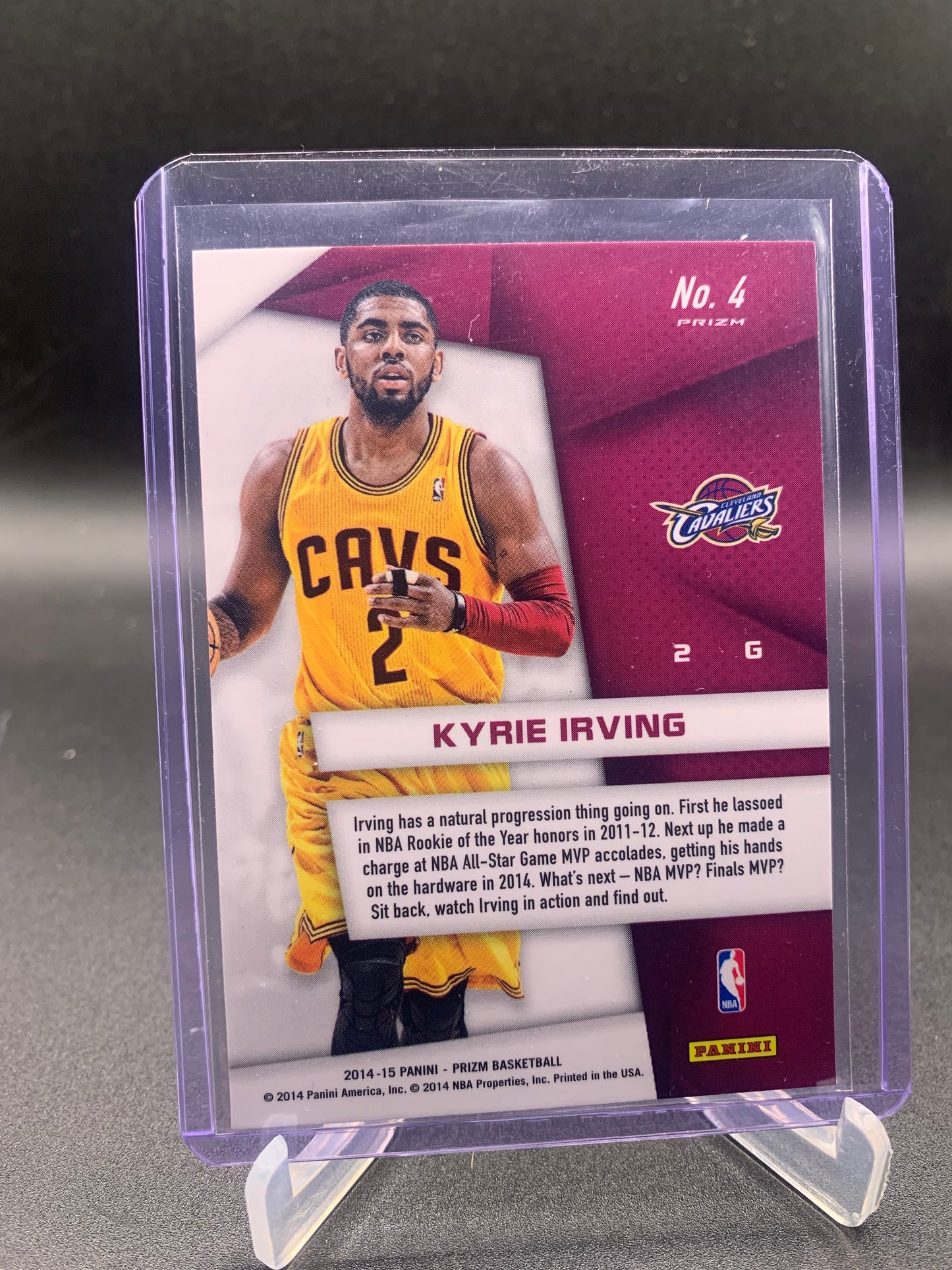 2014-15 Panini Prizm Basketball - Kyrie Irving ‘Super Stars’ Silver Prizm Holo