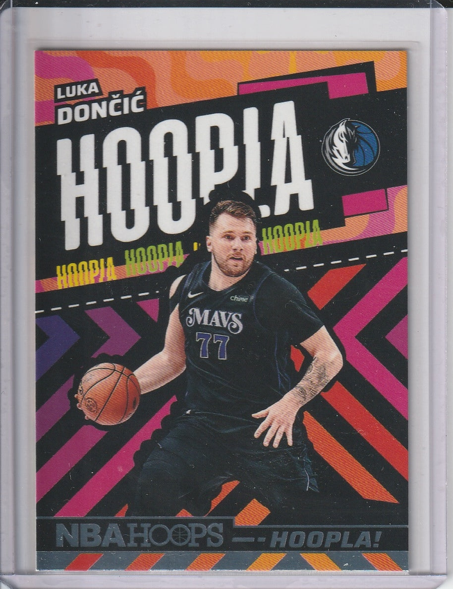 2024-25 Panini Hoops Basketball - Luka Doncic 'Hoopla'
