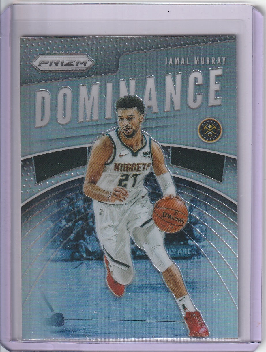 2019-20 Panini Prizm Basketball - Jamal Murray 'Dominance' Silver Prizm Holo