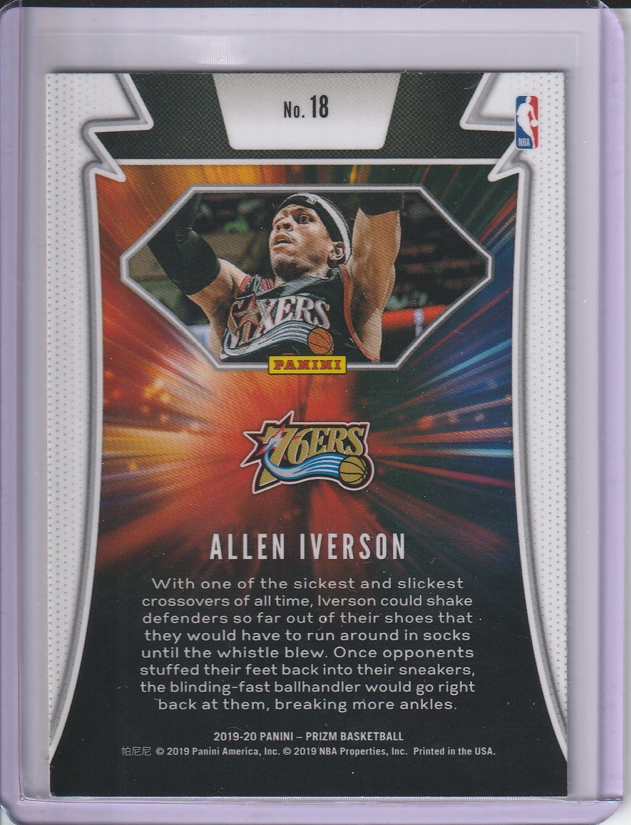 2019-20 Panini Prizm Basketball - Allen Iverson 'Far Out!'