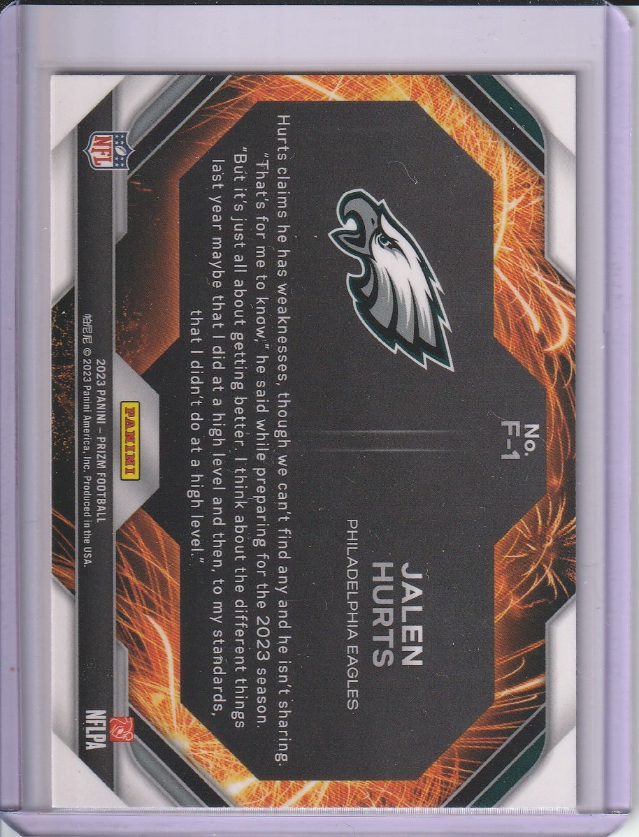 2023 Panini Prizm Football - Jalen Hurts 'Fireworks'