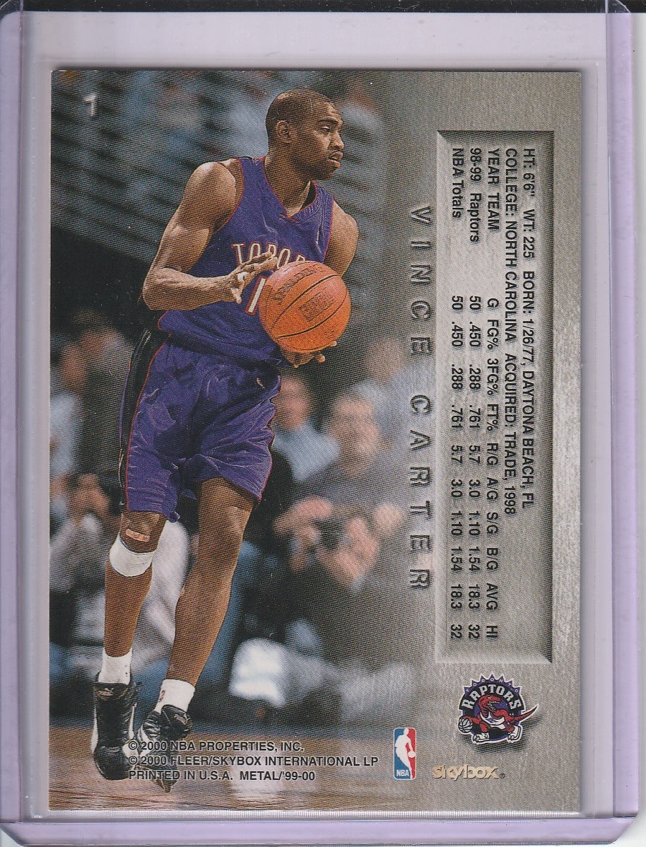 1999-00 Skybox Metal - Vince Carter