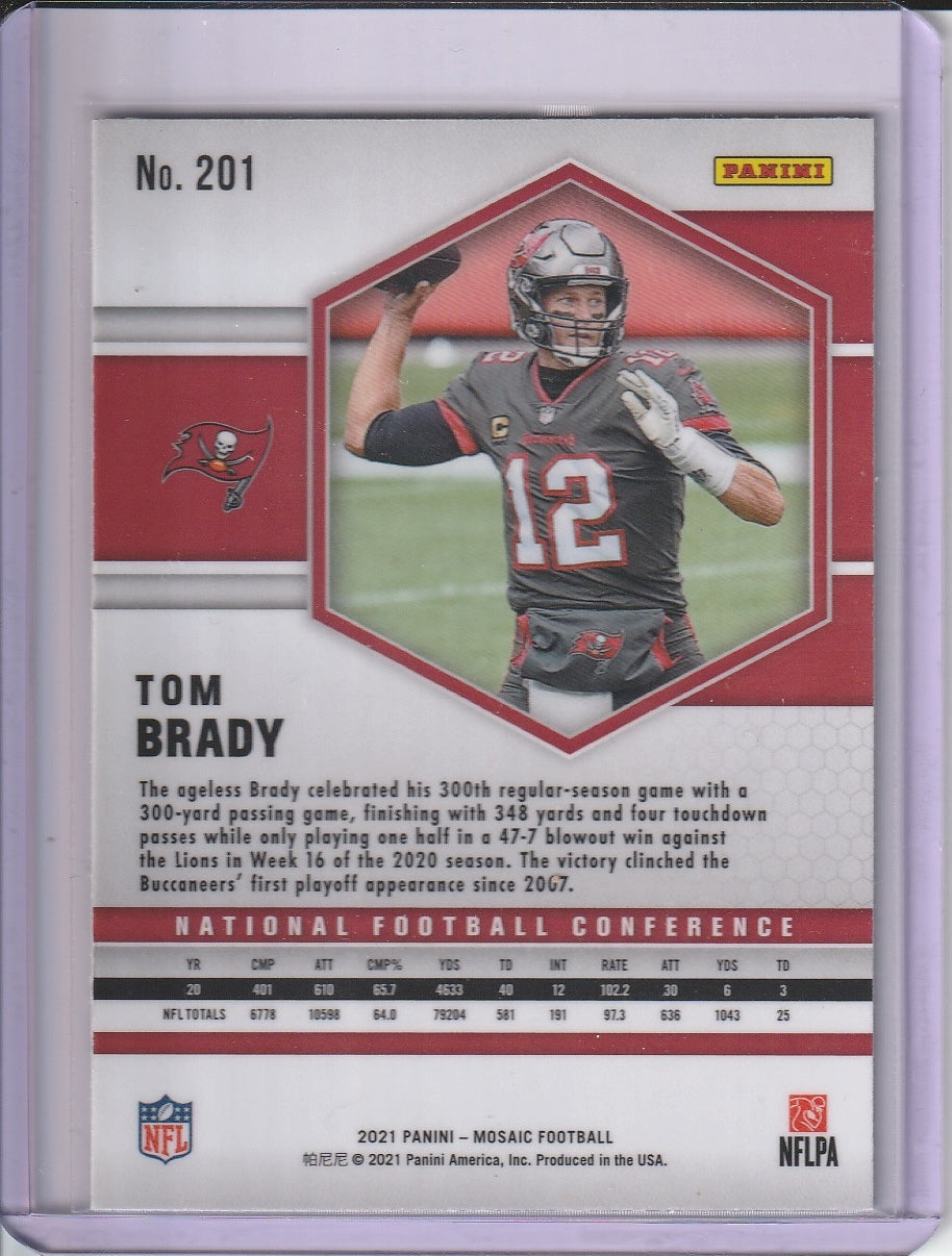 2021 Panini Mosaic Football - Tom Brady