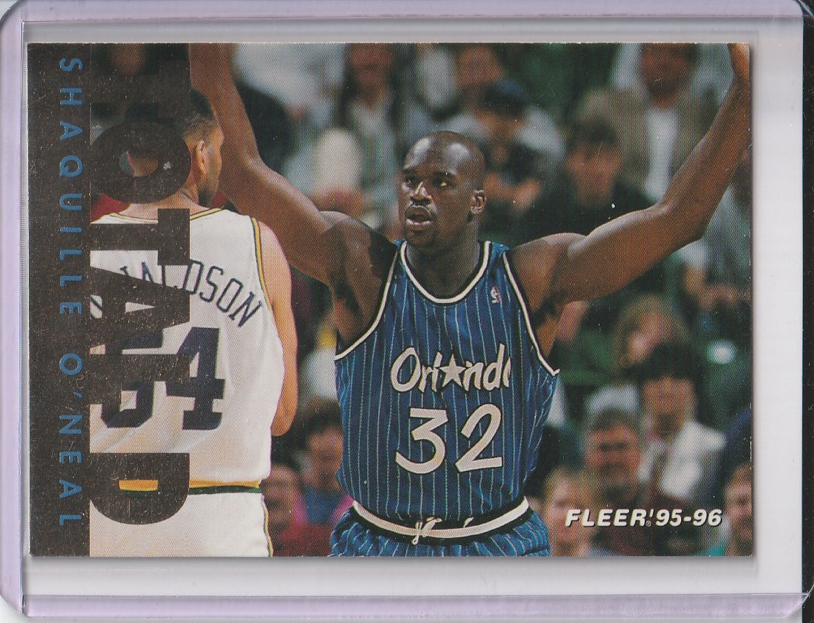 1995-96 Fleer - Shaquille O'Neal 'Total D'