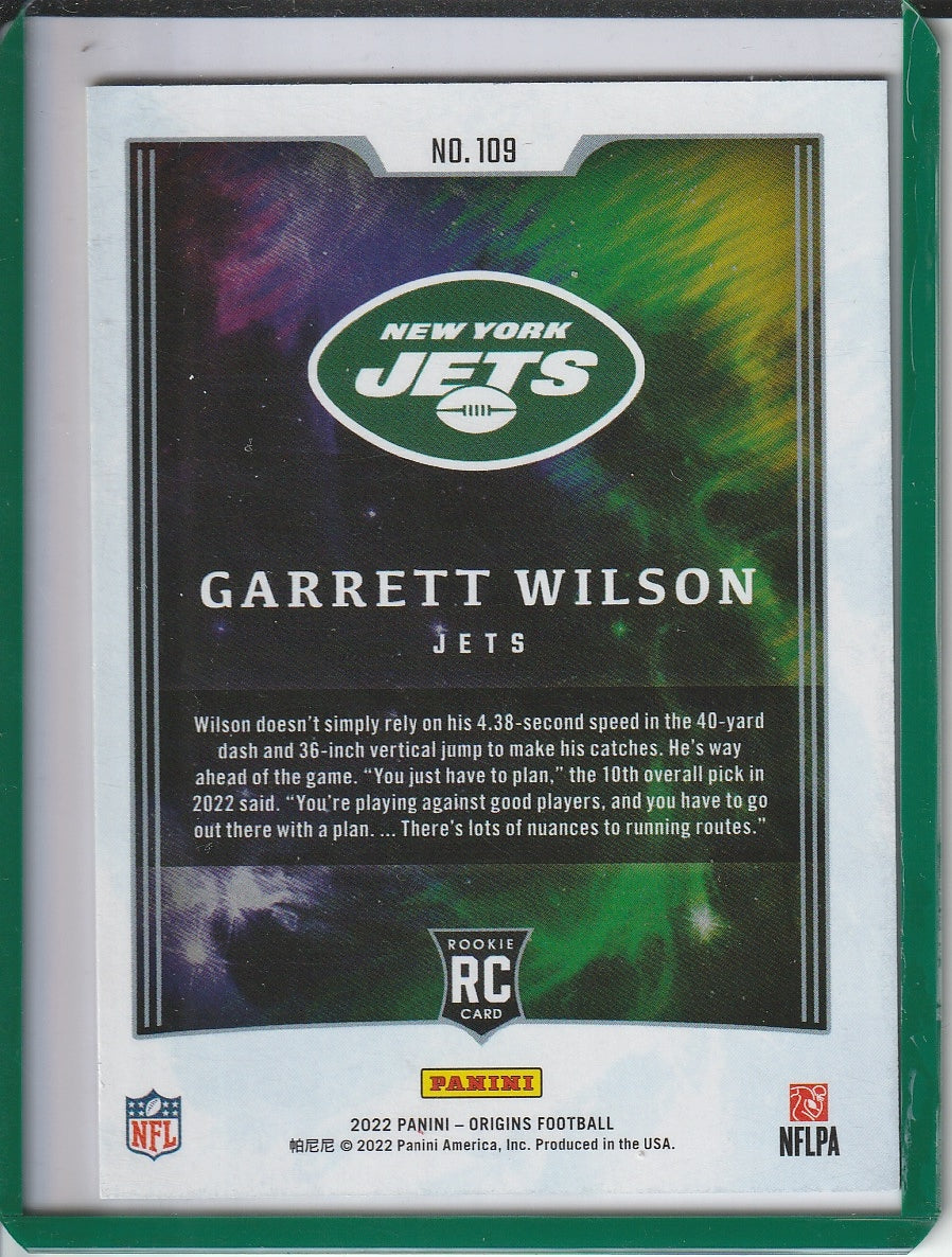 2022 Panini Origins Football - Garrett Wilson RC Rookie