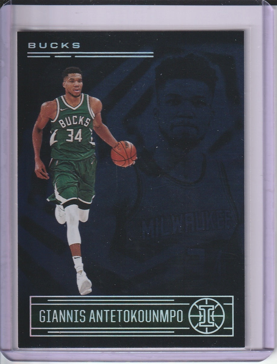 2020-21 Panini Illusions Basketball - Giannis Antetokounmpo 'Sapphire'