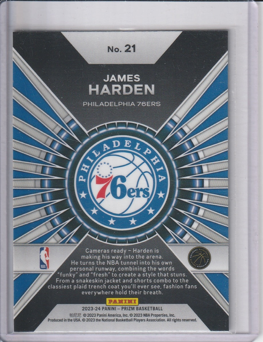 2023-24 Panini Prizm Basketball - James Harden 'Dominance'