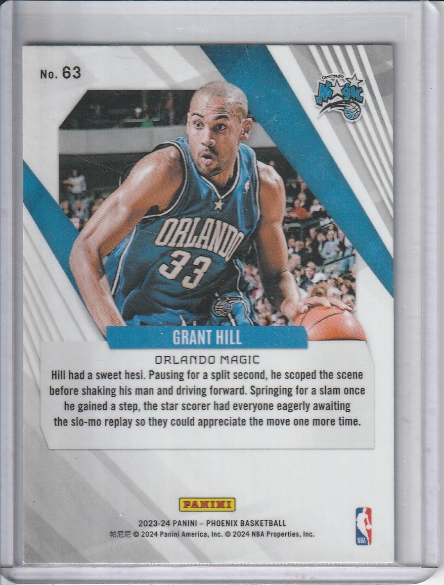 2023-24 Panini Phoenix Basketball - Grant Hill 'Teal Laser'