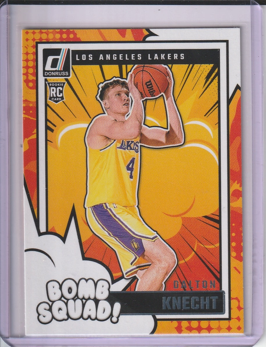 2024-25 Panini Donruss Basketball - Dalton Knecht 'Bomb Squad' RC Rookie
