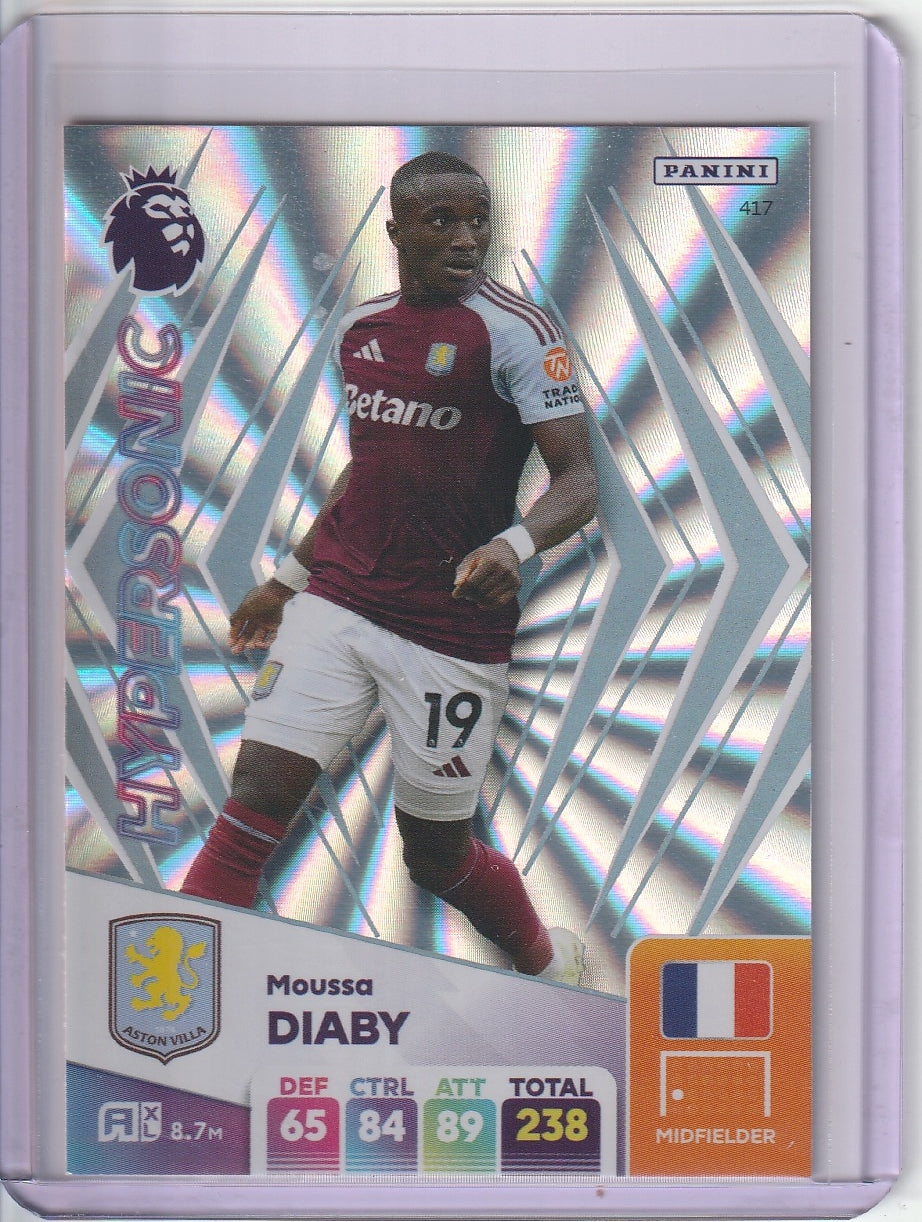 2025 Panini Adrenalyn XL Premier League - Moussa Diaby 'Hypersonic'