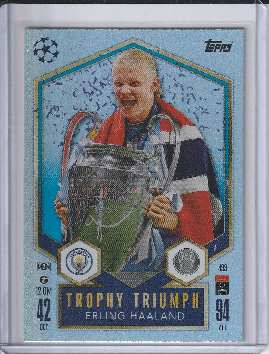 2025 Topps Match Attax - Erling Haaland 'Trophy Triumph'