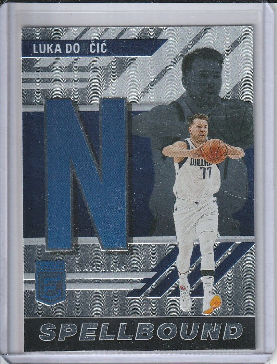 2023-24 Panini Donruss Elite Basketball - Luka Doncic 'Spellbound N'