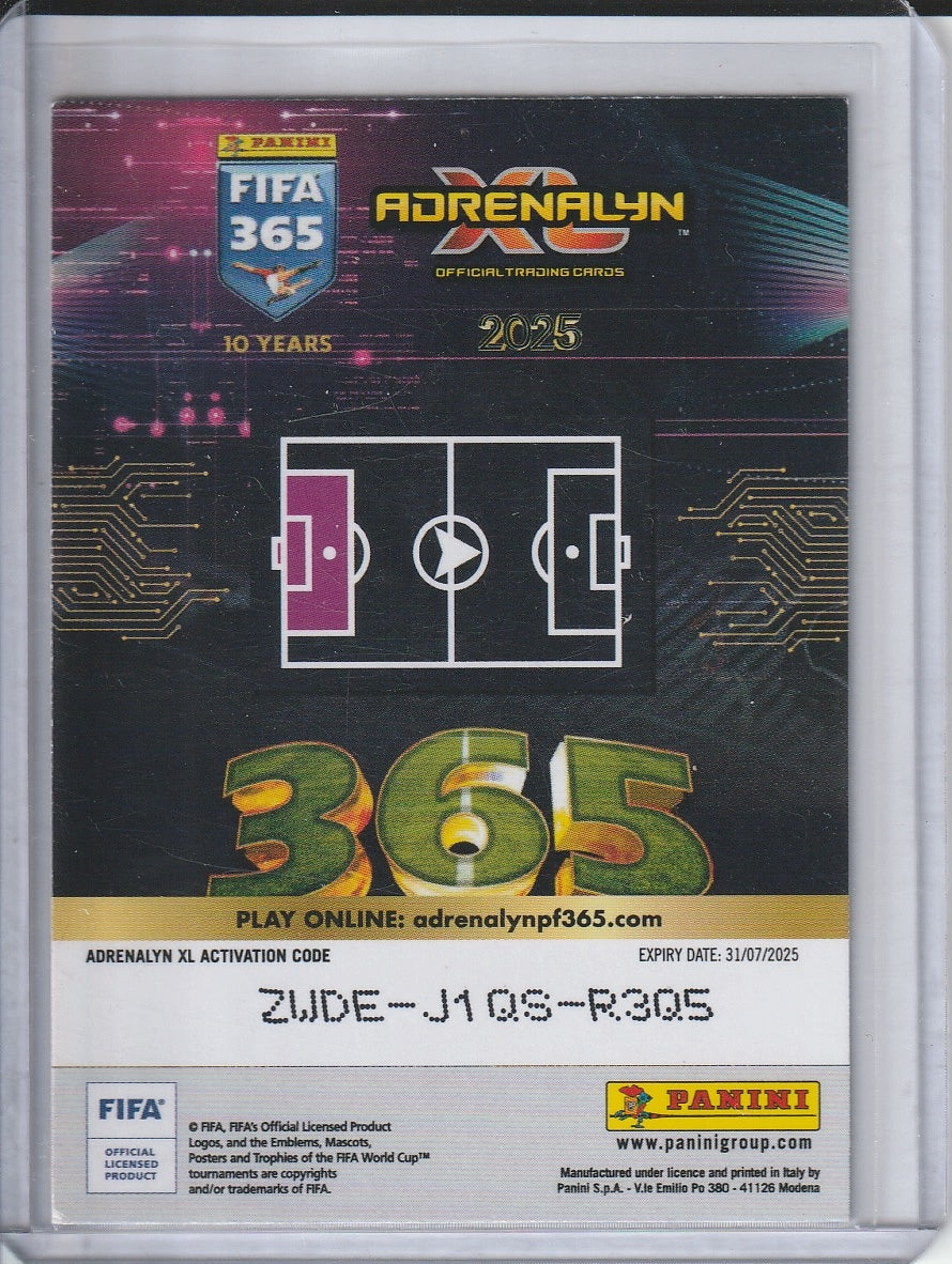 2025 Panini Fifa 365 - Thibaut Courtois 'Limited Edition'