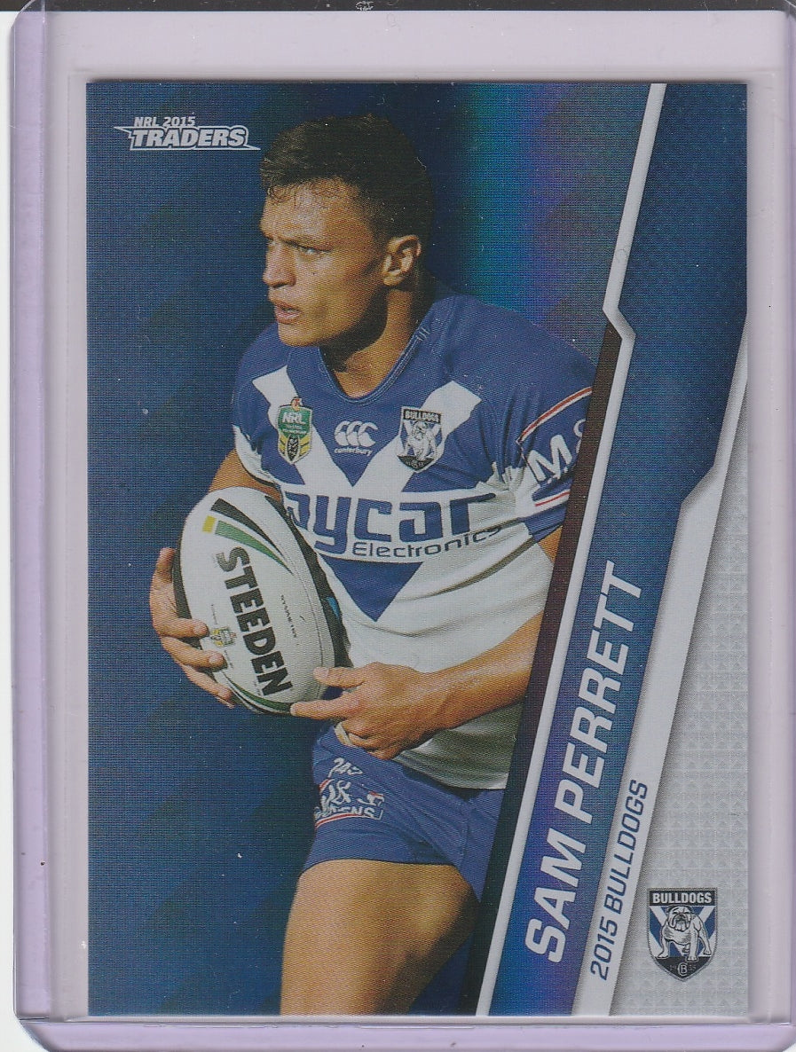 2015 NRL Traders - Sam Perrett 'Silver Parallel'