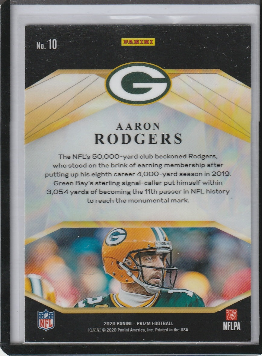 2020 Panini Prizm Football - Aaron Rodgers 'Brilliance'