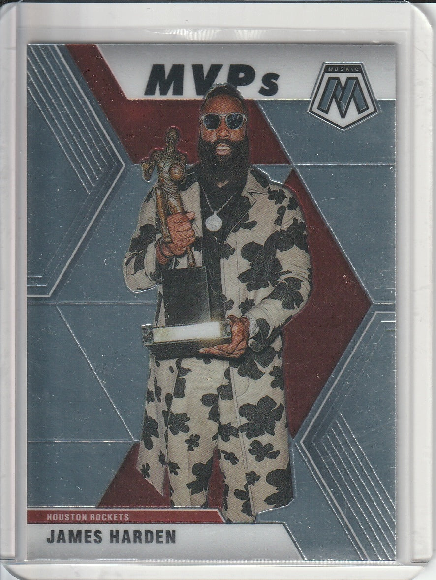 2019-20 Panini Mosaic Basketball - James Harden 'MVPs'