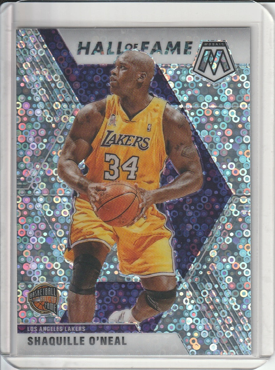 2019-20 Panini Mosaic Basketball - Shaquille O'Neal 'Fast Break Disco' Prizm