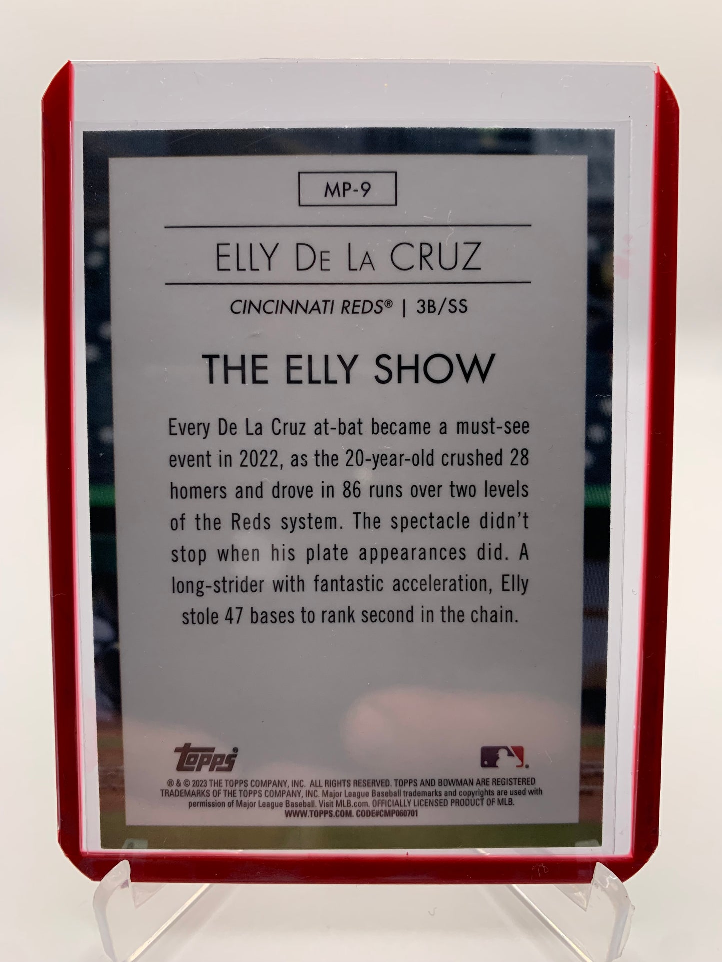 2023 Bowman Chrome - Elly De La Cruz ‘Modern Prospects’ Rookie
