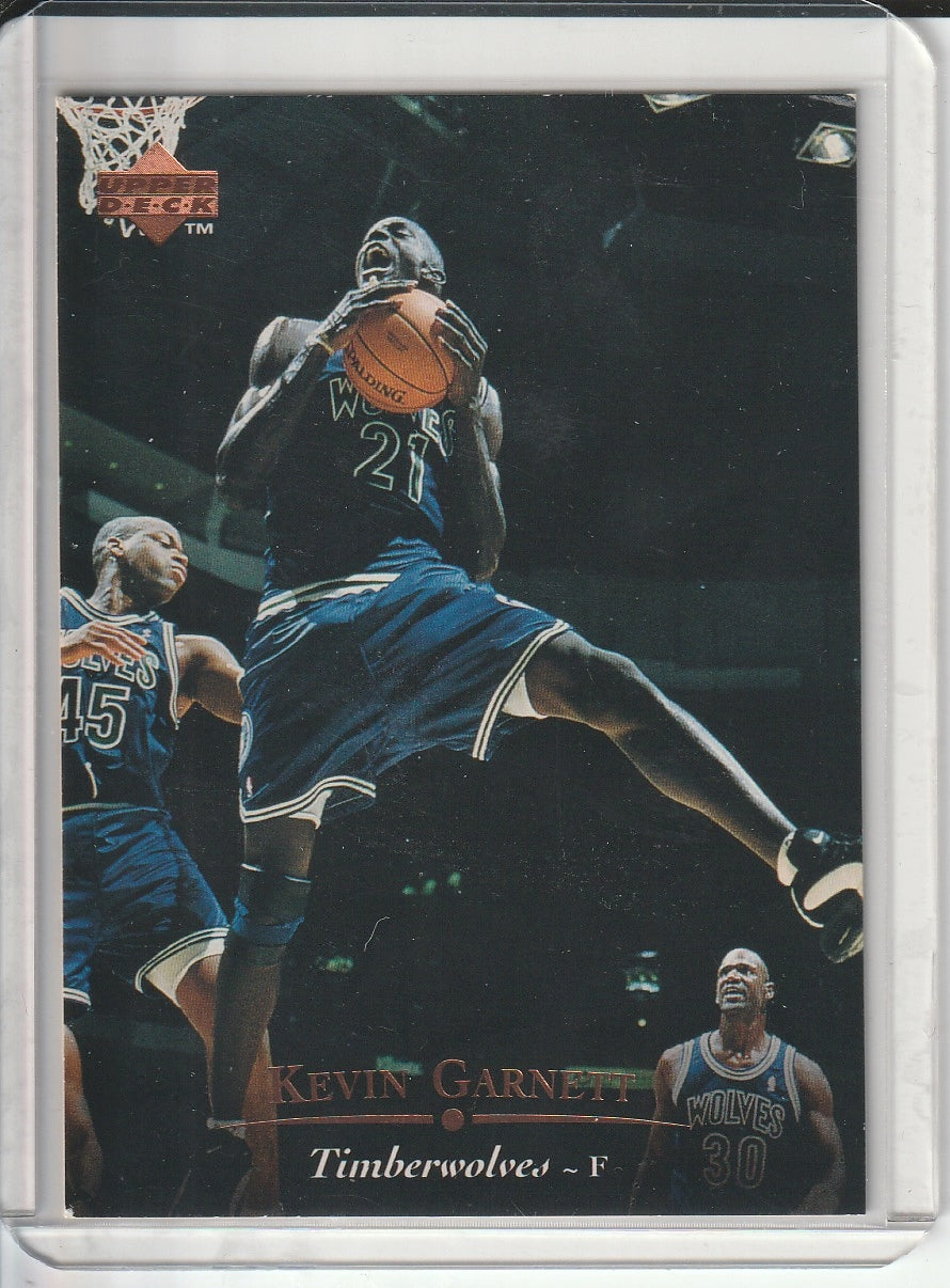 1995-96 Upper Deck - Kevin Garnett RC Rookie