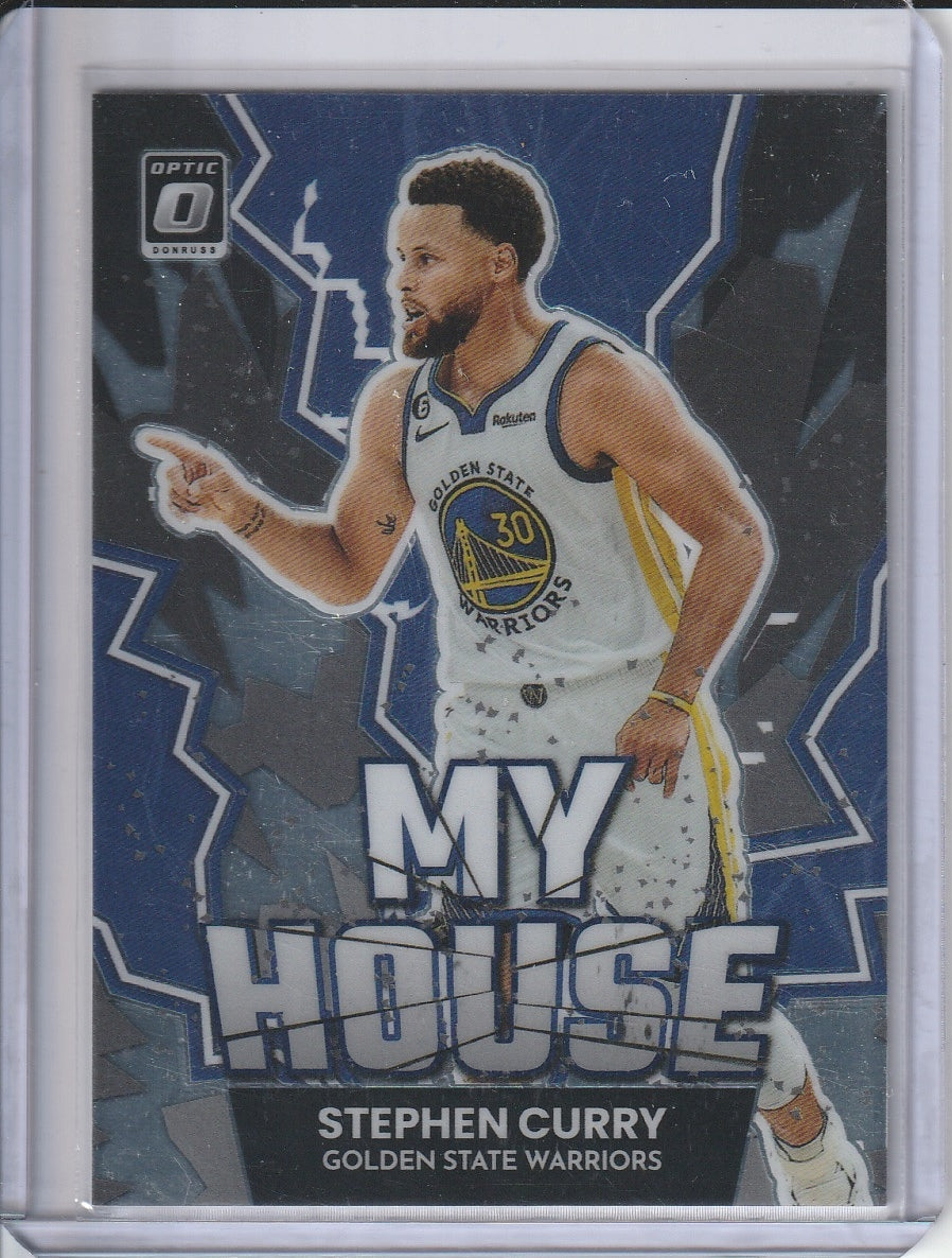 2022-23 Panini Donruss Optic Basketball - Stephen Curry 'My House'