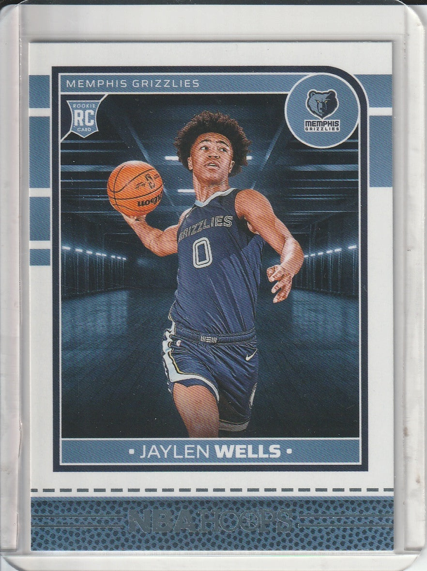 2024-25 Panini Hoops Basketball - Jaylen Wells RC Rookie