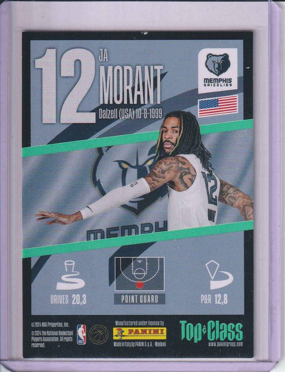2024 Panini Top Class Basketball - Ja Morant 'Super Sonic'
