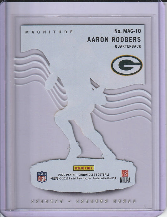 .2022 Panini Chronicles Football - Aaron Rodgers 'Magnitude' Acetate