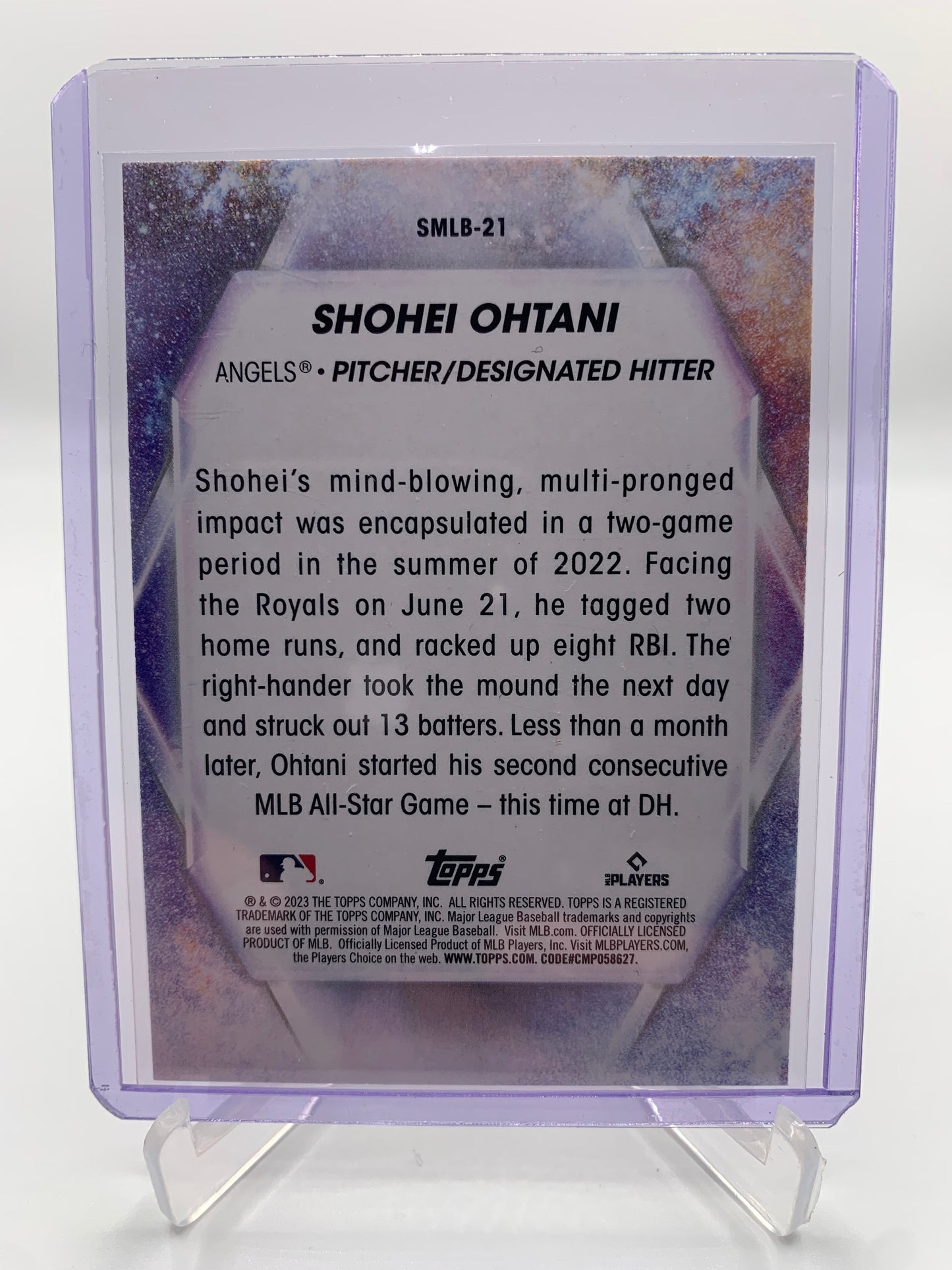 .2023 Topps MLB - Shohei Ohtani ‘Stars of MLB’