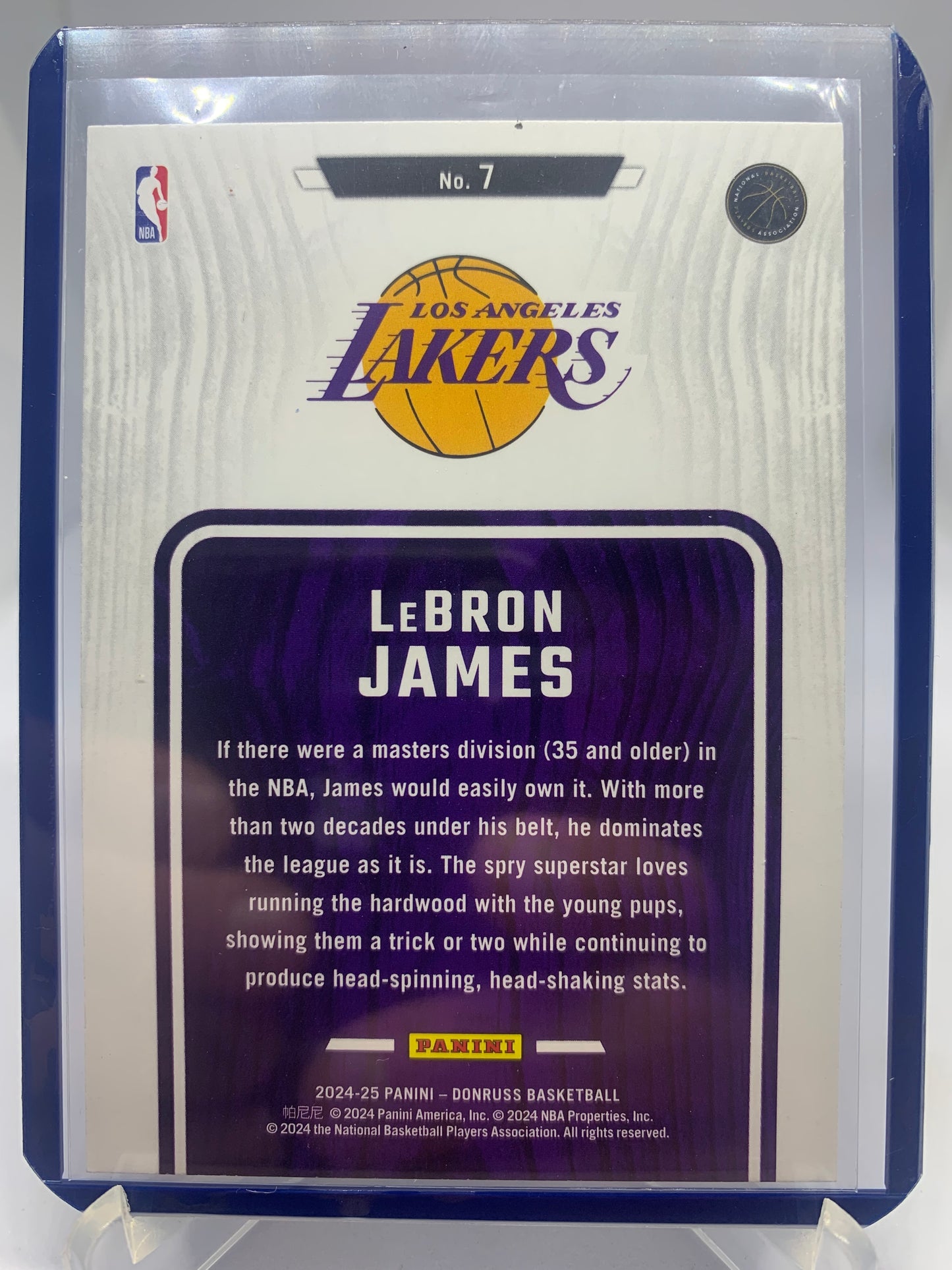2024-25 Panini Donruss Basketball - LeBron James ‘Hardwood Masters’