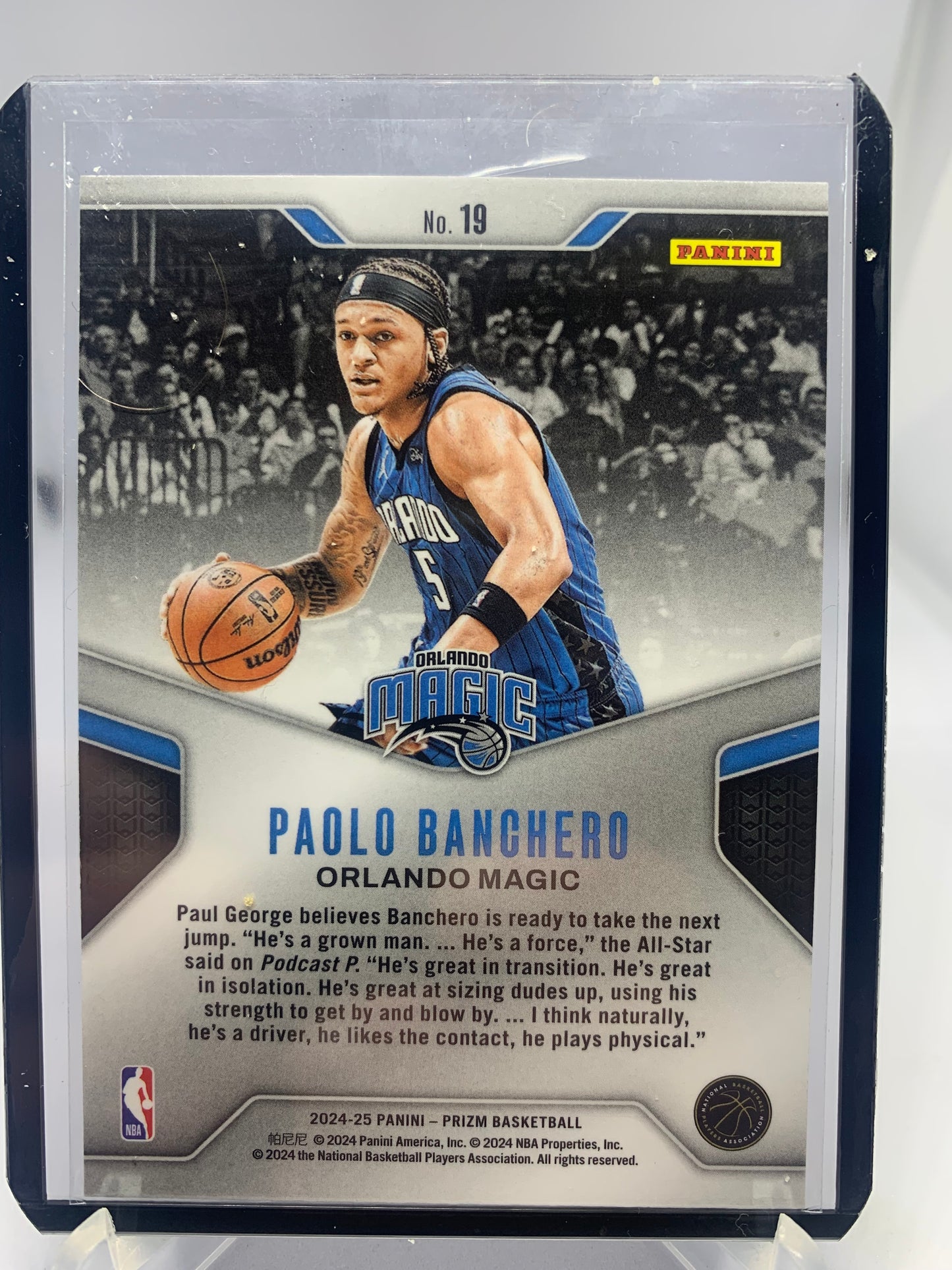 2024-25 Panini Prizm Basketball - Paolo Banchero ‘Dominance’