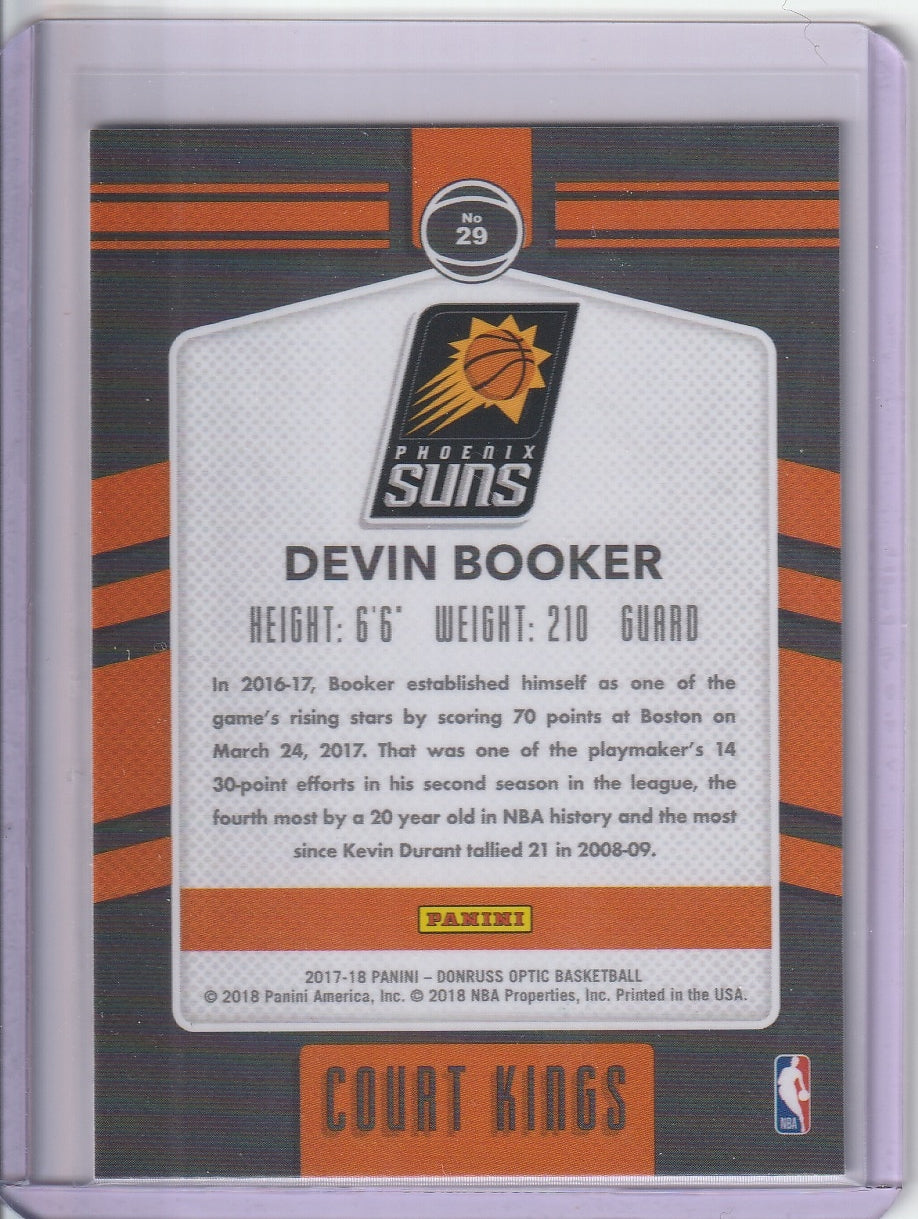 2017-18 Panini Donruss Optic Basketball - Devin Booker 'Court Kings'