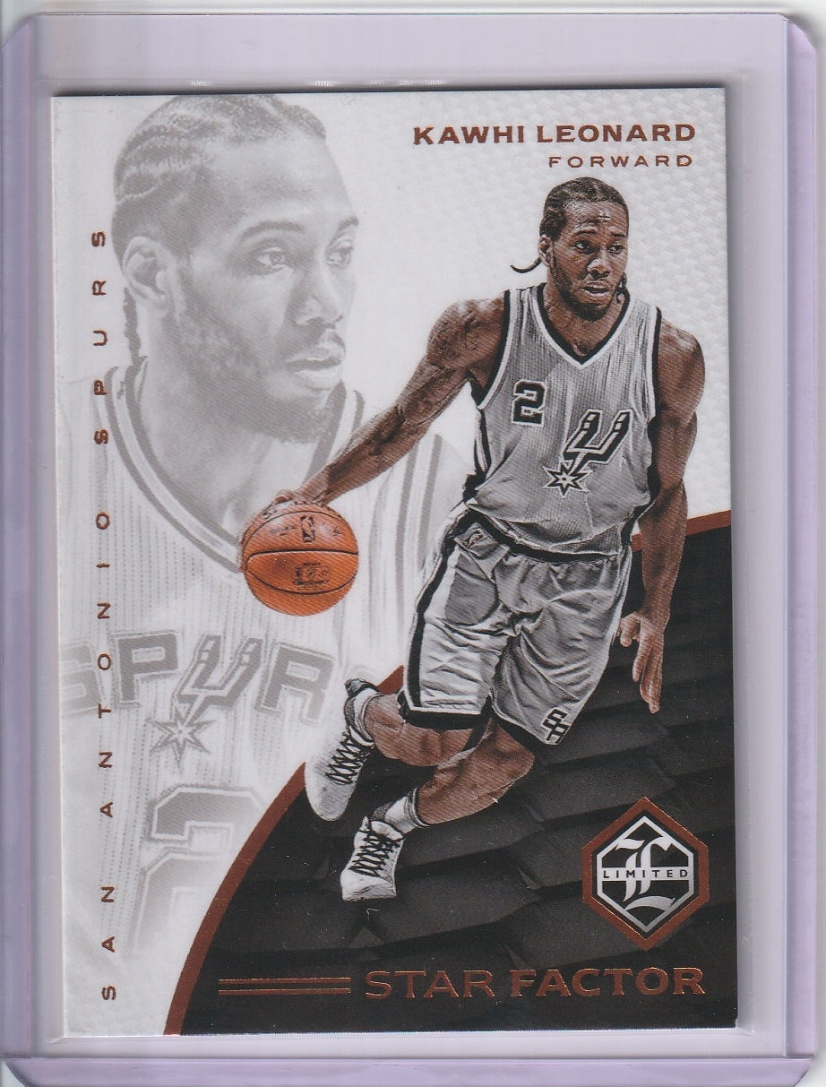 2016-17 Panini Limited Basketball - Kawhi Leonard 'Star Factor'