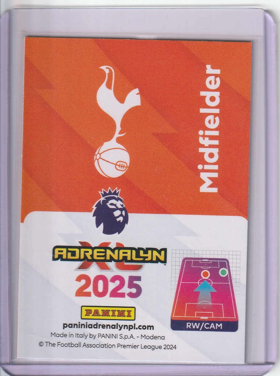 2025 Panini Adrenalyn XL Premier League - Dejan Kulusevski 'Adrenalyn Rush'